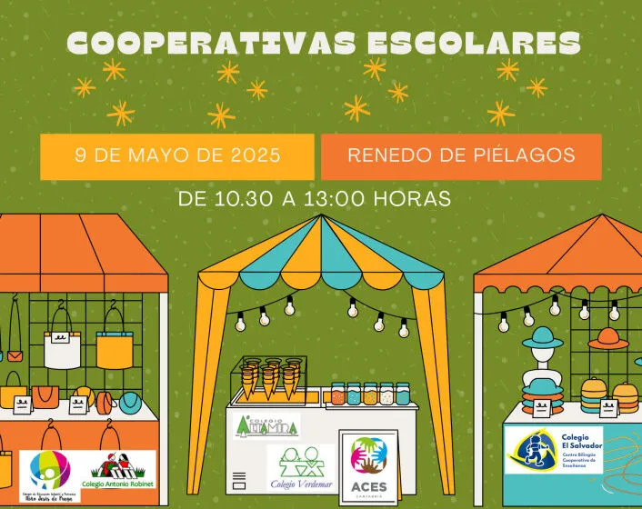 Noticias de Cantabria | El Cántabro | Renedo acoge este viernes el VII Mercado de Cooperativas Escolares de Cantabria