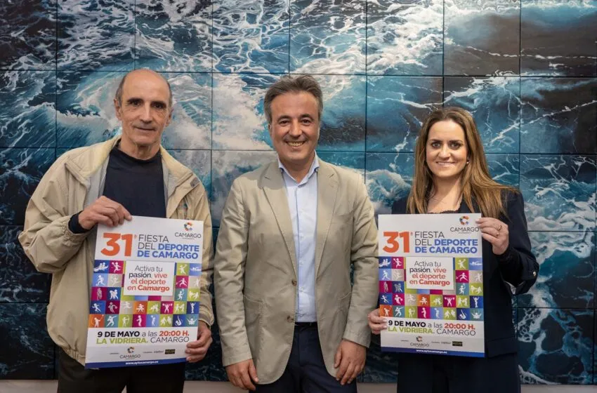 La 31ª Fiesta del Deporte de Camargo premiará el trabajo de cerca de 170 deportistas, clubes y empresas