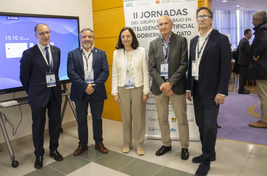 Noticias de Cantabria | El Cántabro | Más de cien representantes universitarios debaten sobre IA y datos en las jornadas de CRUE Digitalización
