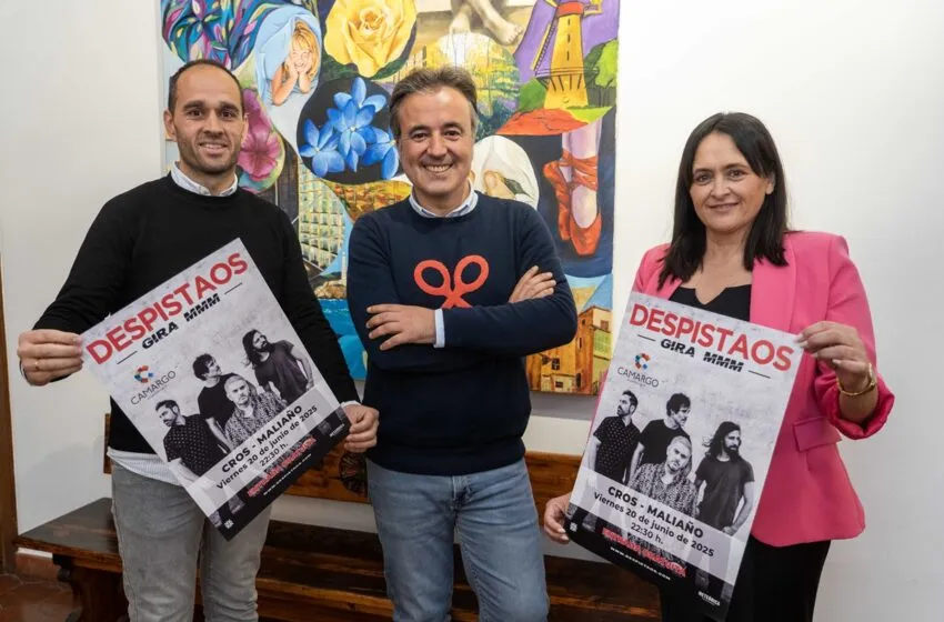  Despistaos se suma al cartel de las fiestas de San Juan en Maliaño con un concierto gratuito que se celebrará el 20 de junio