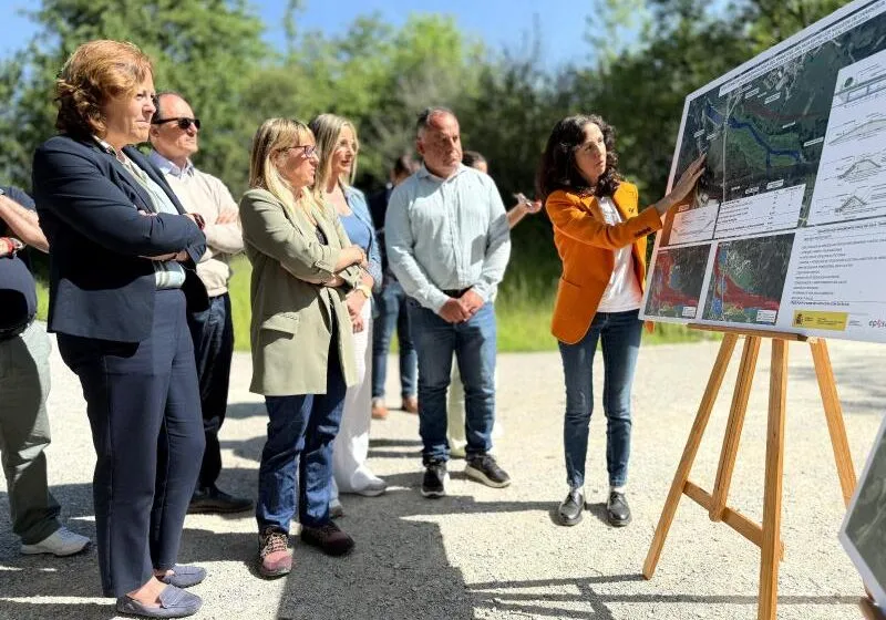 El Gobierno de España culmina la fase estructural de las obras en el río Saja y avanza en la restauración ecológica del entorno