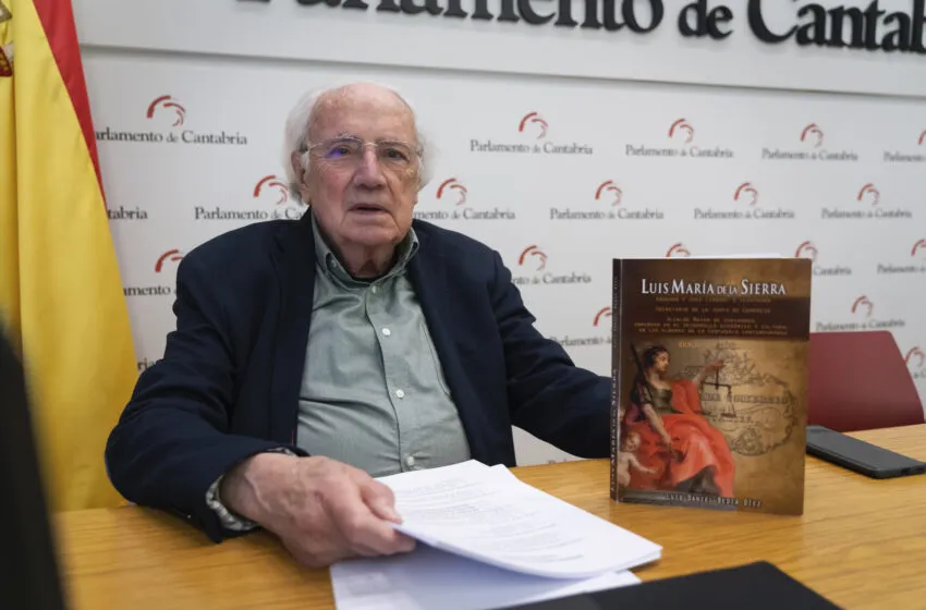 Noticias de Cantabria | El Cántabro | Luis María de la Sierra, protagonista de la última conferencia del Seminario de Pensamiento Político en el Parlamento de Cantabria