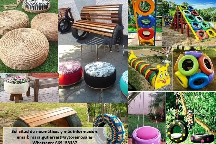  Sigue abierto el plazo de presentación de ideas al Concurso de Construcción con Neumáticos Reciclados