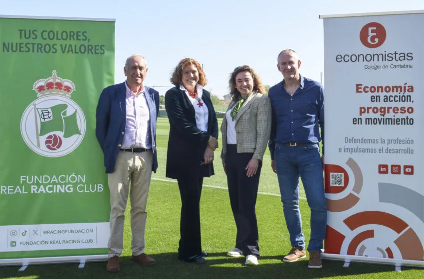 Noticias de Cantabria | El Cántabro | El Colegio de Economistas de Cantabria y la Fundación Real Racing Club firman un convenio para impulsar iniciativas sociales, educativas y solidarias
