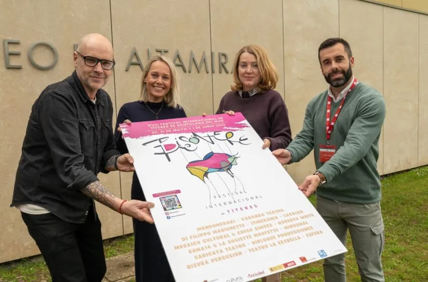  Santillana del Mar acogerá del 30 de mayo al 1 de junio la XVIII edición de Bisóntere, Festival Internacional de Títeres