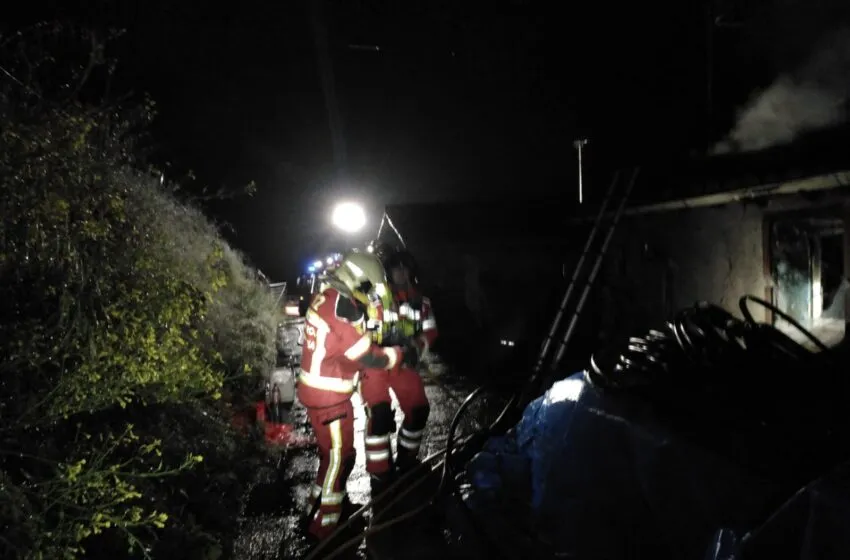 Noticias de Cantabria | El Cántabro | Un incendio calcina una vivienda en Gibaja sin causar heridos