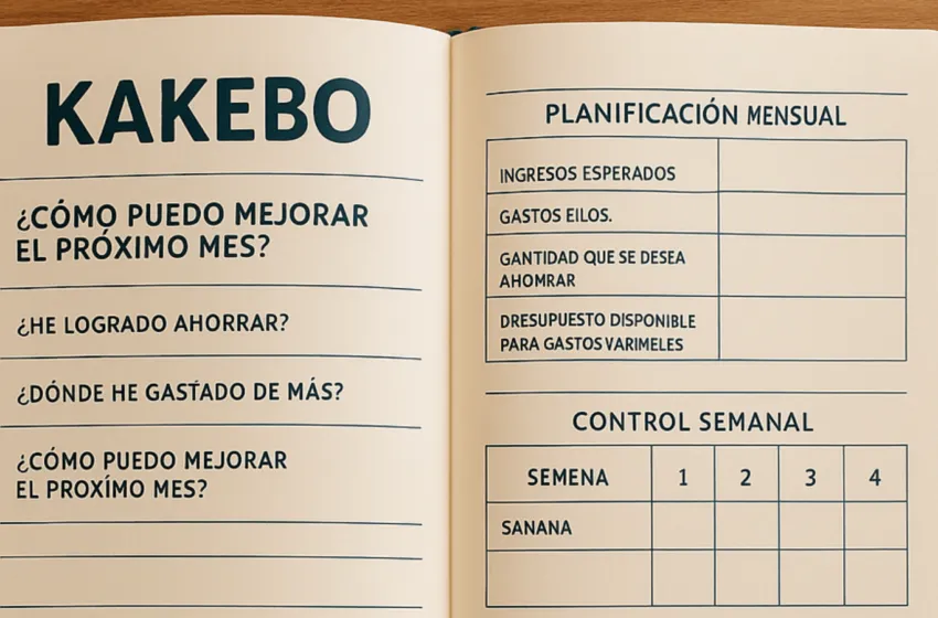 Kakebo: el método japonés centenario que enseña a ahorrar con lápiz y papel