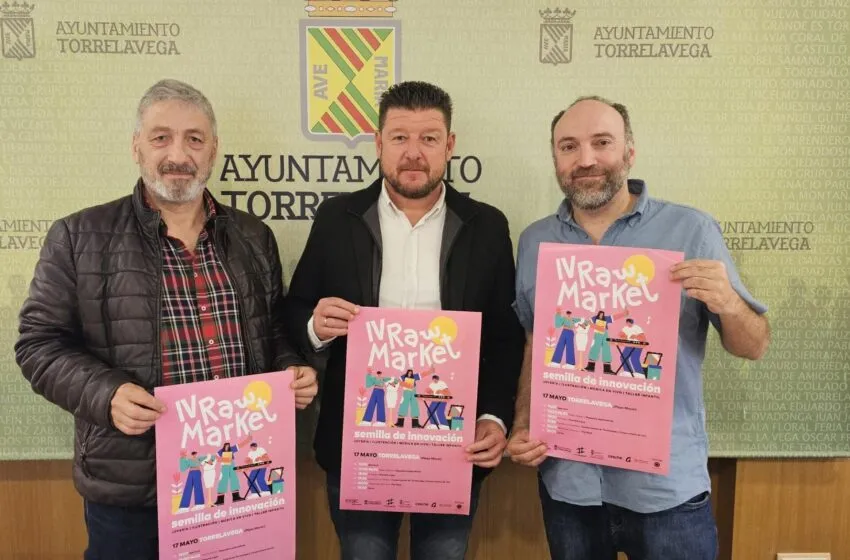 Noticias de Cantabria | El Cántabro | Joyería, ilustración, música en vivo y taller infantil en el IV Raw Market que se celebrará el 17 de mayo en la Plaza Mayor