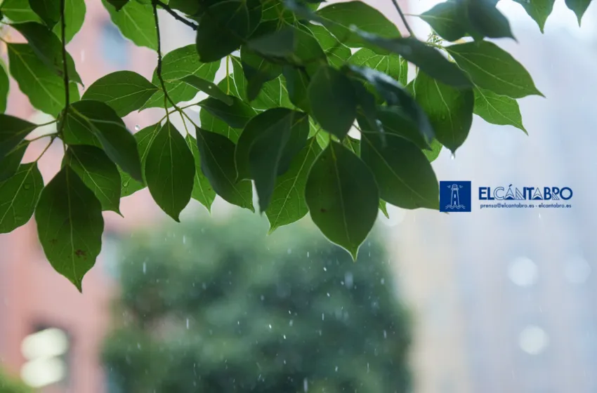  Viernes con cielos cubiertos y lluvias débiles en Cantabria, más probables en la mitad oriental