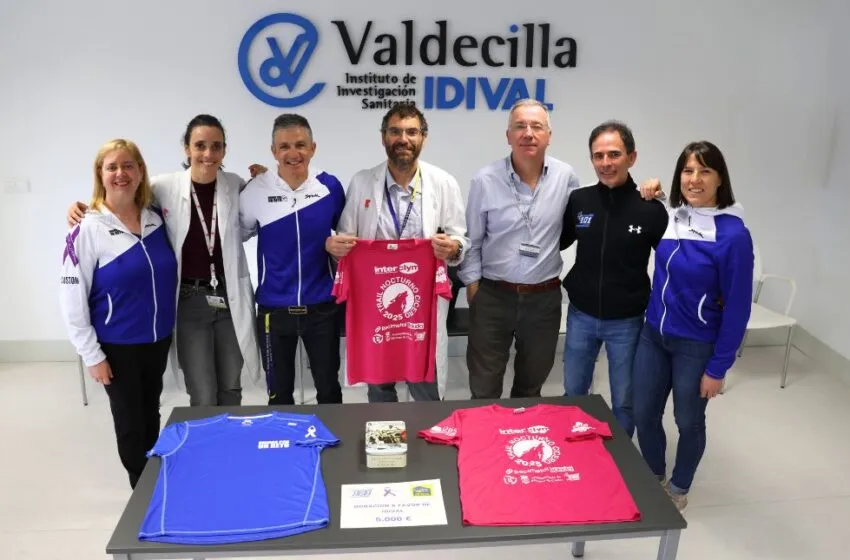  Unidos por un Reto dona 5.000 euros a IDIVAL tras el éxito del Trail Nocturno de Cicero