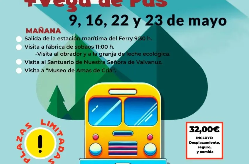 Noticias de Cantabria | El Cántabro | Los centros cívicos organizan cuatro excursiones a Selaya y Vega de Pas