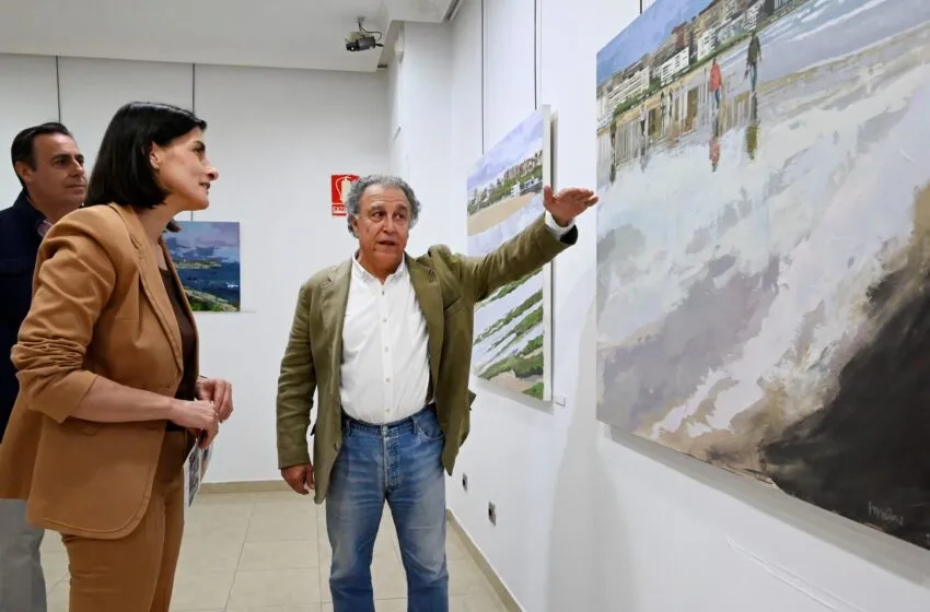Noticias de Cantabria | El Cántabro | El Casino acoge hasta el 22 de junio la exposición ‘El gesto de la estrategia’ del pintor Paco Paso