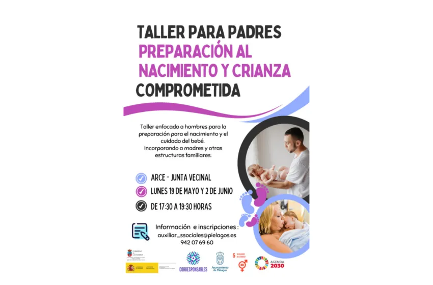 Noticias de Cantabria | El Cántabro | Piélagos impulsa talleres para hombres sobre preparación al nacimiento y crianza comprometida del bebé