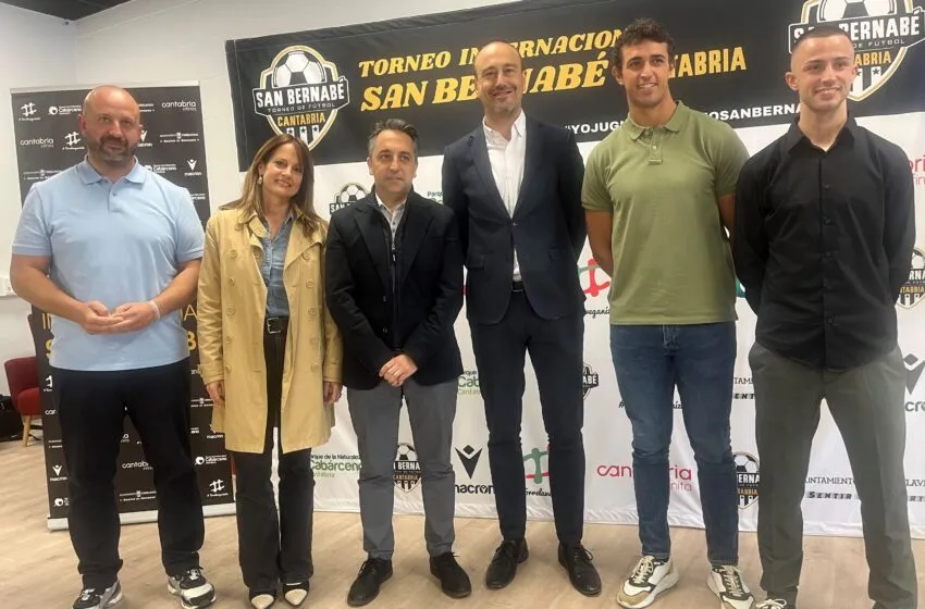 Noticias de Cantabria | El Cántabro | El Gobierno de Cantabria destaca la repercusión deportiva y turística del XIV Torneo Internacional San Bernabé de fútbol