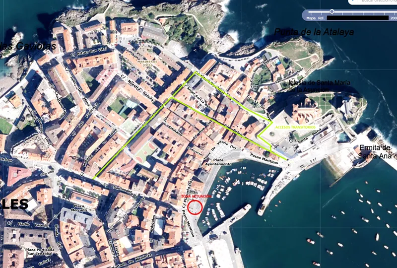  El Gobierno inicia los trabajos en la estación de bombeo La Plazuela de Castro Urdiales que mejorarán las tareas de mantenimiento y limpieza de esta instalación