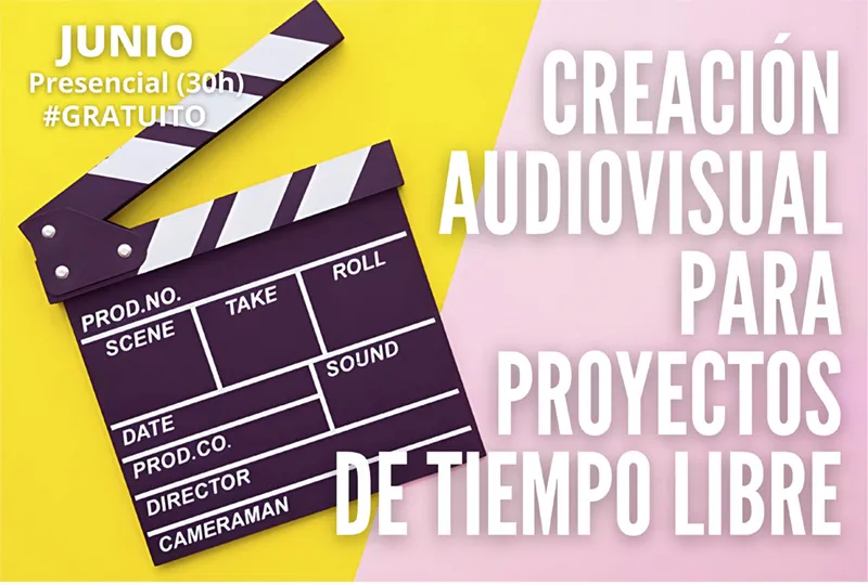  La Consejería de Juventud abre el plazo de inscripción al curso de ‘Creación audiovisual para proyectos de tiempo libre’