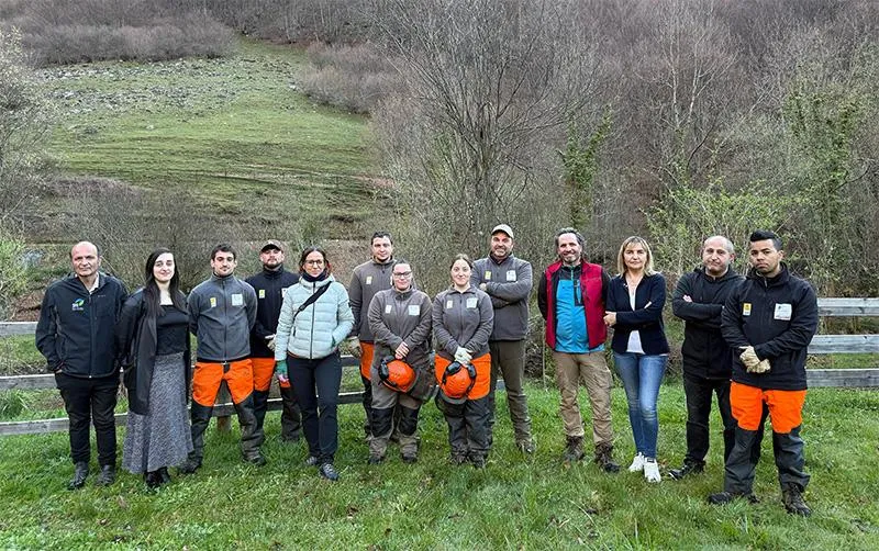 La Fundación Camino Lebaniego colabora en la formación de jóvenes para la conservación del entorno natural de Liébana con el proyecto Steps for LIFE