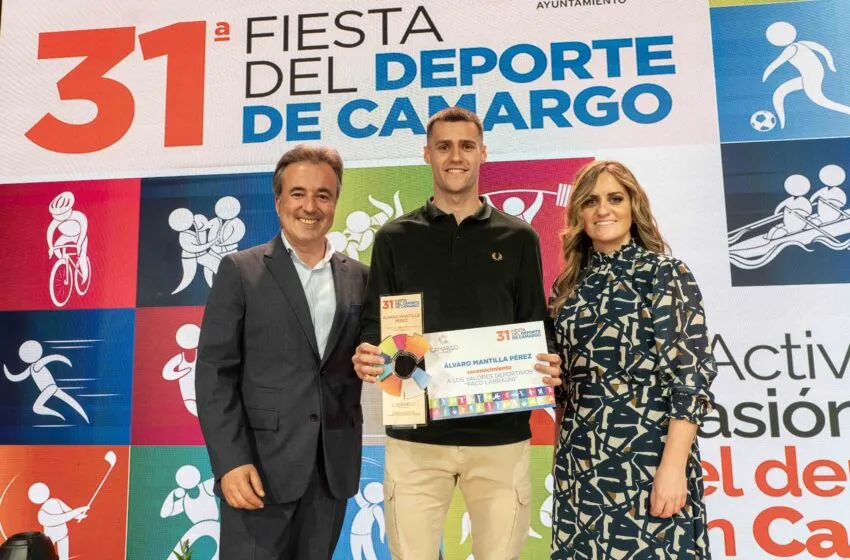 Noticias de Cantabria | El Cántabro | El futbolista Álvaro Mantilla, Premio Especial a los Valores Deportivos Paco Larrauri en la 31ª Fiesta del Deporte de Camargo