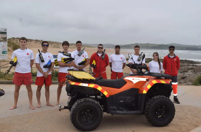 Todo listo para el verano: Piélagos activa el servicio de socorrismo en sus playas con Cruz Roja