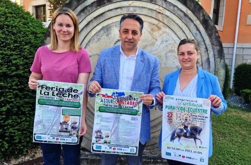 Renedo huele a leche fresca y tradición: música, folclore y deporte rural en la Feria más auténtica del verano