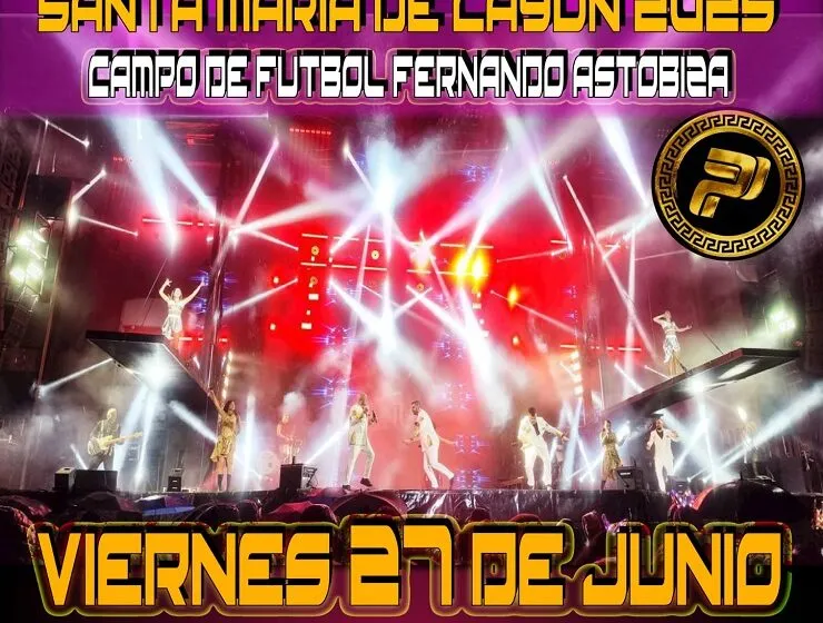  El Ayuntamiento de Santa Mª de Cayón con la colaboración de Cantabria Infinita celebra la cultura a ritmo de la ORQUESTA PANORAMA