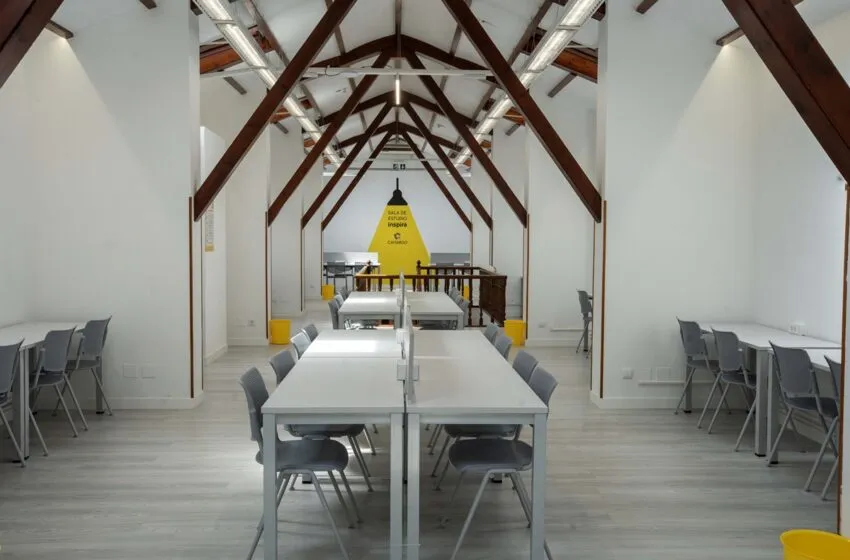  La nueva sala de estudio del Centro Cultural La Vidriera abre mañana sus puertas tras una reforma integral