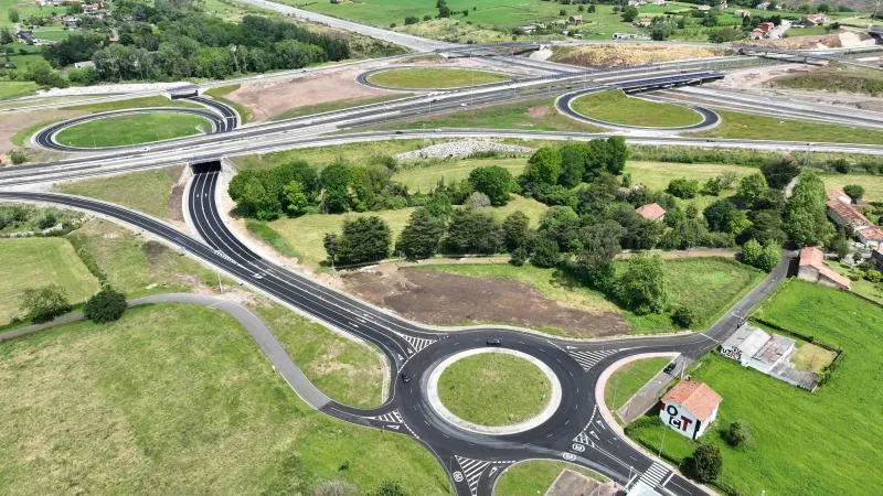  Sierrapando conecta con la A-8: dos nuevos accesos y un paso más hacia el gran nudo de Torrelavega