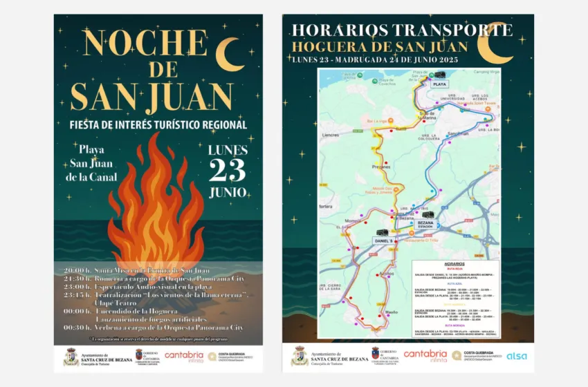 San Juan de la Canal se prepara para la noche más especial del año
