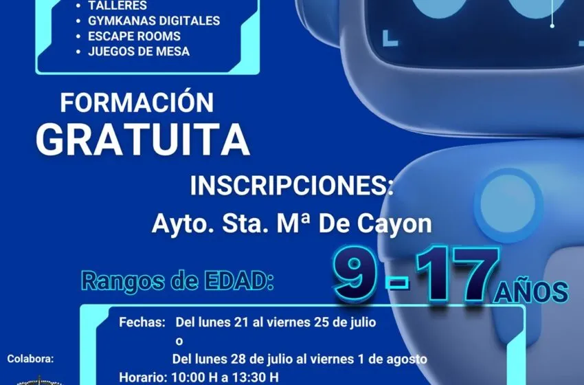  Formación gratuita en Competencias Digitales para jóvenes en Santa María de Cayón