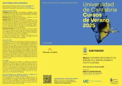 Noticias de Cantabria | El Cántabro | Las regiones, protagonistas de Europa: el Parlamento de Cantabria acoge un curso clave de la UC sobre regionalismo