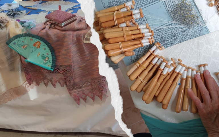 Más de 150 encajeras llenarán Reinosa de tradición, arte y bolillos este sábado