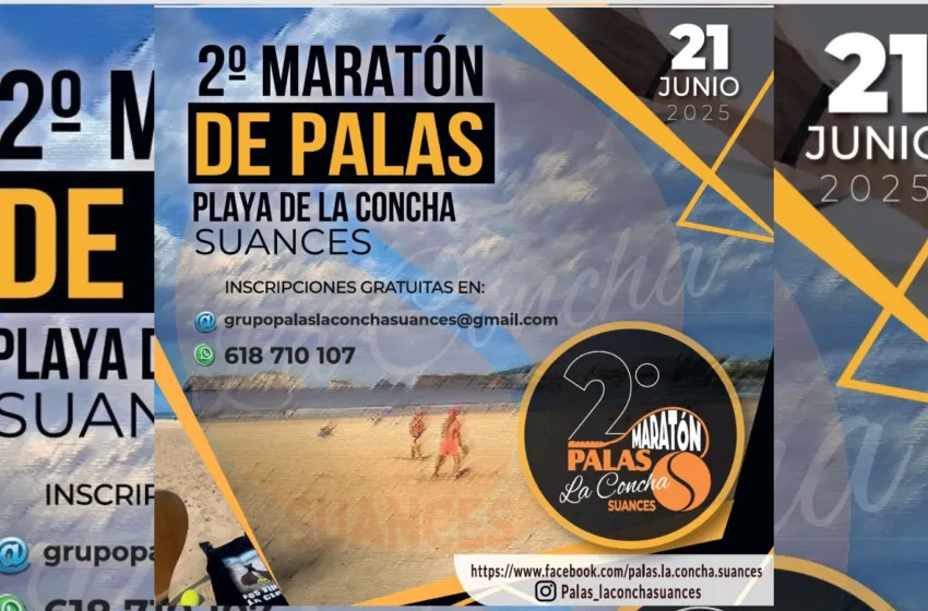  Más de 450 personas tomarán la playa de Suances en el II Maratón de Palas La Concha: radar de velocidad, música y muchas sorpresas