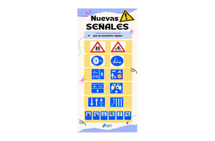 El Gobierno aprueba la actualización del catálogo oficial de señales de tráfico