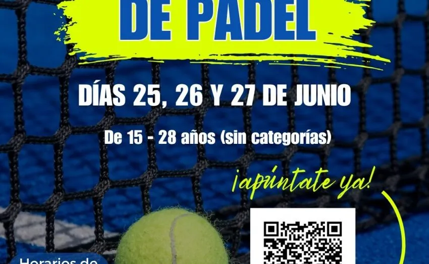 EL TORNEO DE PÁDEL JUVENIL CALIENTA MOTORES EN ASTILLERO PARA ESTE VERANO