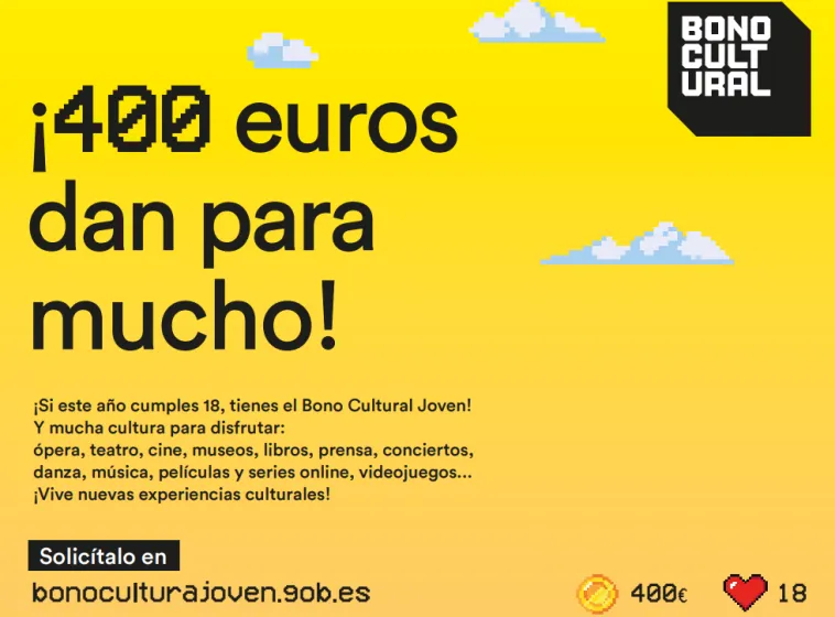 Noticias de Cantabria | El Cántabro | Más de 5.900 jóvenes cántabros ya pueden solicitar el Bono Cultural Joven 2025: 400 euros para gastar en cultura