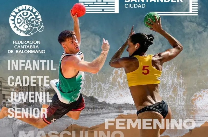 Noticias de Cantabria | El Cántabro | La Segunda Playa del Sardinero acoge hoy y mañana el II Torneo Open Santander Ciudad de balonmano playa
