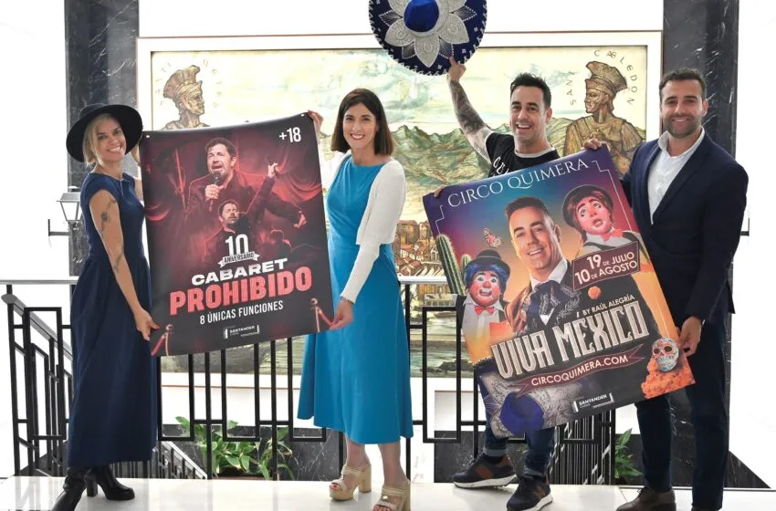 Santander acogerá ‘Viva México’, la nueva producción del circo de Raúl Alegría del 19 de julio al 10 de agosto