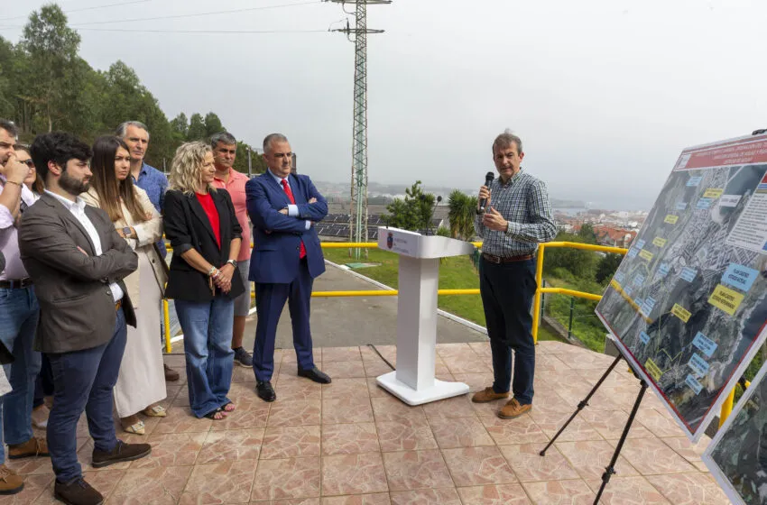 Media asiste al inicio de las obras de sustitución de las tuberías del Plan Hidráulico Castro, cuyo presupuesto asciende a casi 2 millones de euros