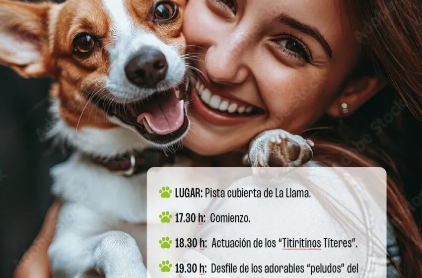  El 6 de junio, en la Plaza de La Llama, desfile canino ‘Fin de curso’