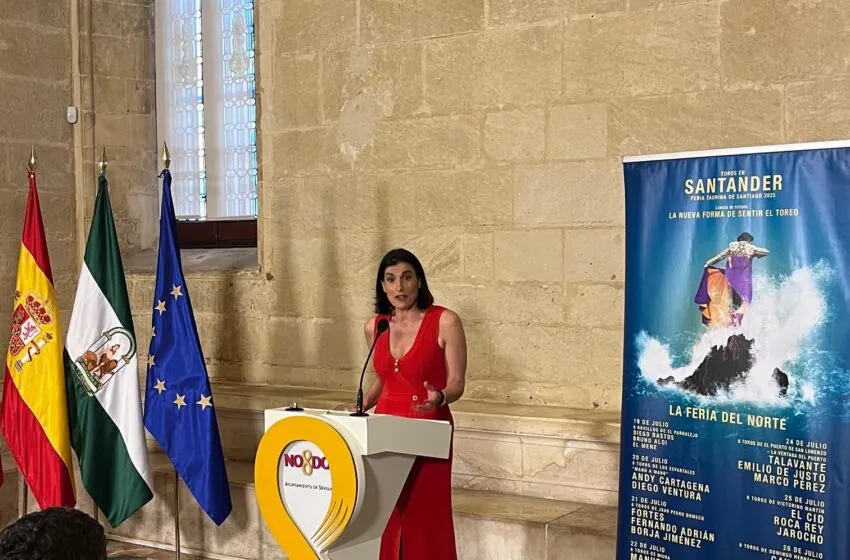 Noticias de Cantabria | El Cántabro | Gema Igual presenta en Sevilla el cartel taurino de la Feria de Santiago 2025