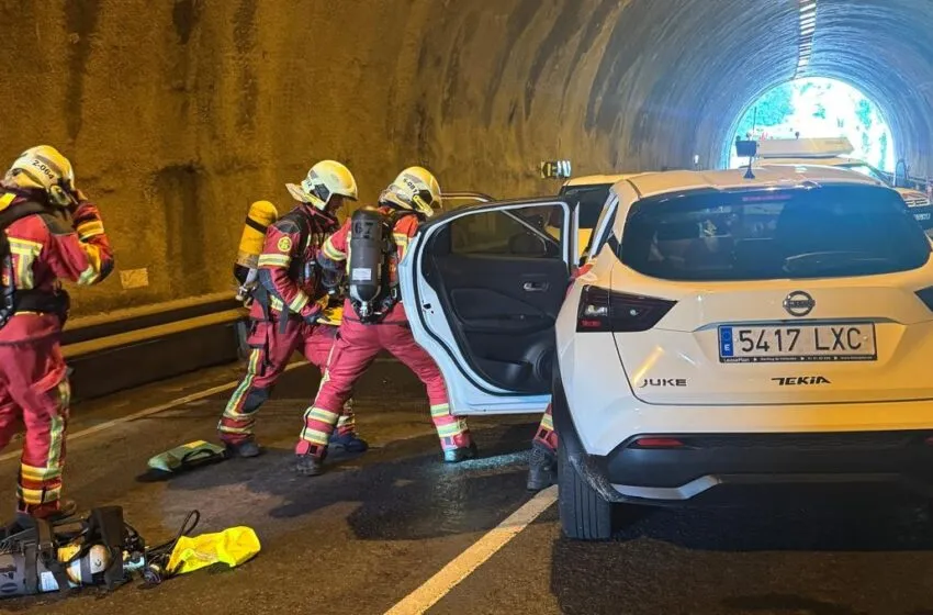 Así se preparan los equipos de emergencia en Cantabria para un accidente en un túnel: fuego, rescate y evacuación bajo tierra