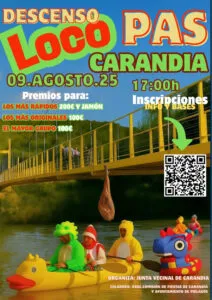 Noticias de Cantabria | El Cántabro | ¡Carandía se prepara para la locura! Vuelve el descenso más divertido por el río Pas