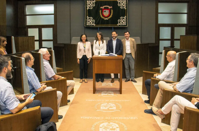 Noticias de Cantabria | El Cántabro | Toman posesión los nuevos directores de los Departamentos de Ciencias y Técnicas del Agua y de Ingeniería Geográfica