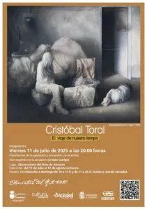 Noticias de Cantabria | El Cántabro | Gómez del Río asiste en el Observatorio del Arte de Arnuero a la inauguración de la exposición de Cristóbal Toral ‘El viaje de nuestro tiempo’