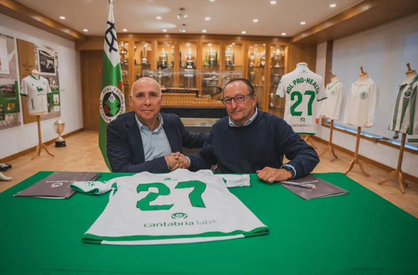 Cantabria Labs será patrocinador oficial del Racing y NDL Pro-Health, su partner de nutrición deportiva