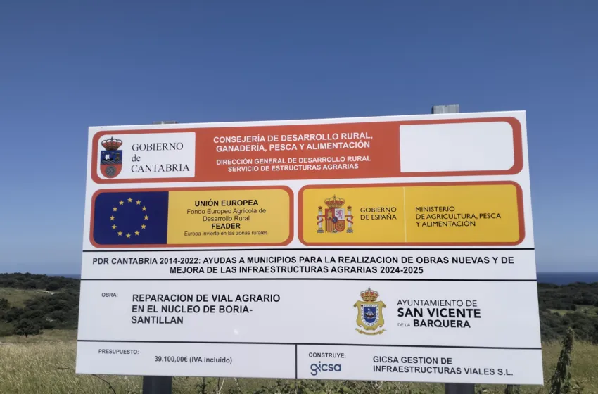  OBRA DE REPARACIÓN DE VIAL AGRARIO EN BORIA-SANTILLÁN
