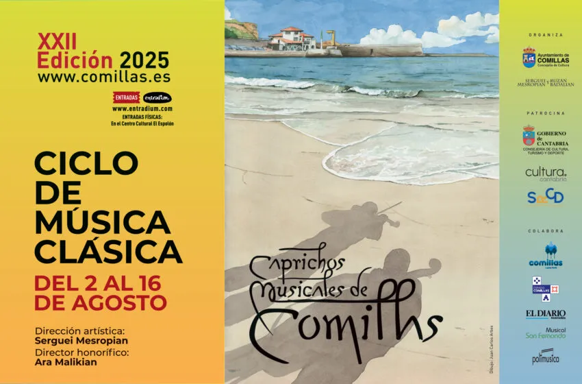 Ya puedes adquirir tus entradas para los Caprichos Musicales de Comillas 2025