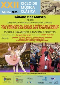 Noticias de Cantabria | El Cántabro | ¡Comillas se llena de arte! Arranca la 22ª edición de los Caprichos Musicales con un espectáculo único de danza y música clásica