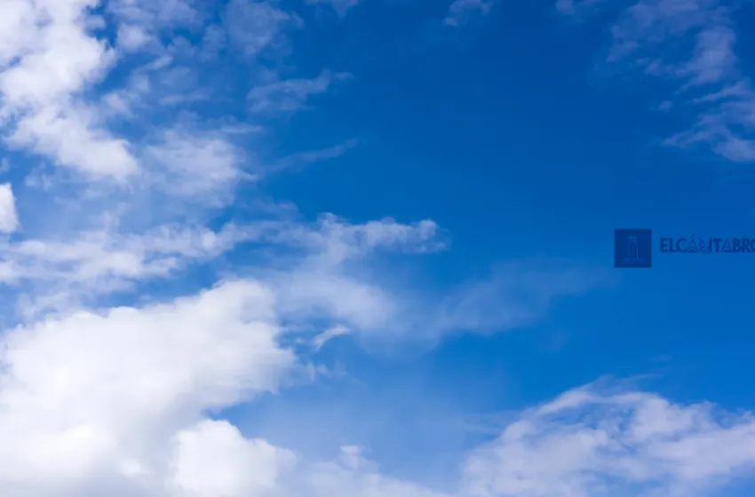  Viernes con nubes y lluvias débiles en Cantabria, pero sin cambios importantes en las temperaturas