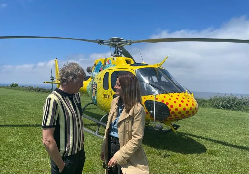 Noticias de Cantabria | El Cántabro | Costa Quebrada será mañana el escenario del programa de televisión 'Volando voy, volando vengo'